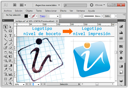 Diseño Logotipo INTERVIA